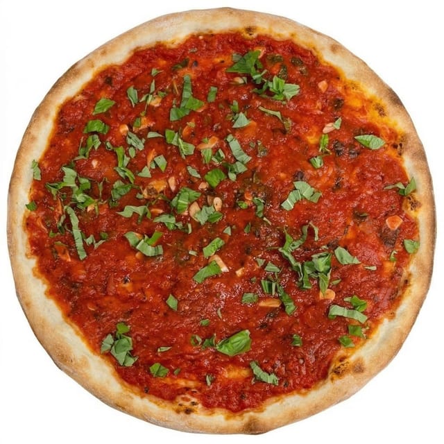 Classic Tomato Pizza.