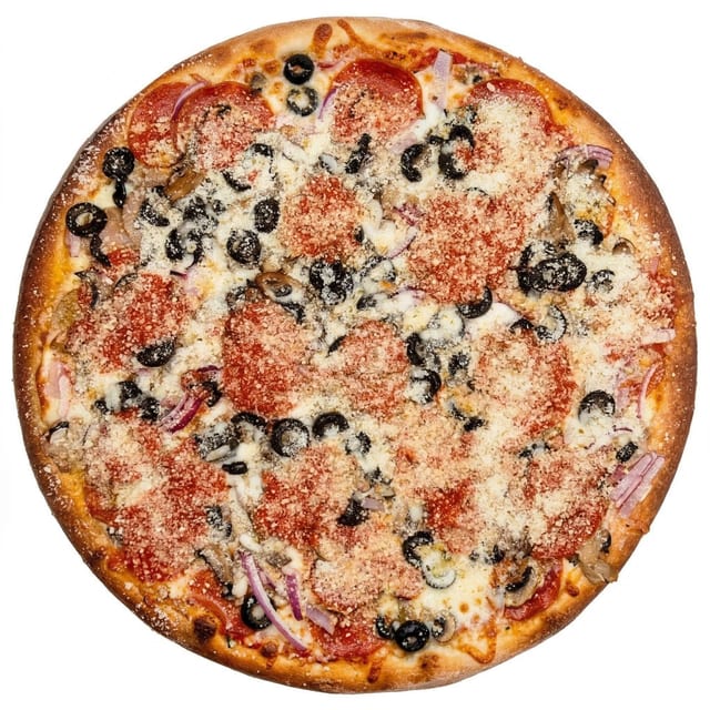 Chicago Style Works Pizza.