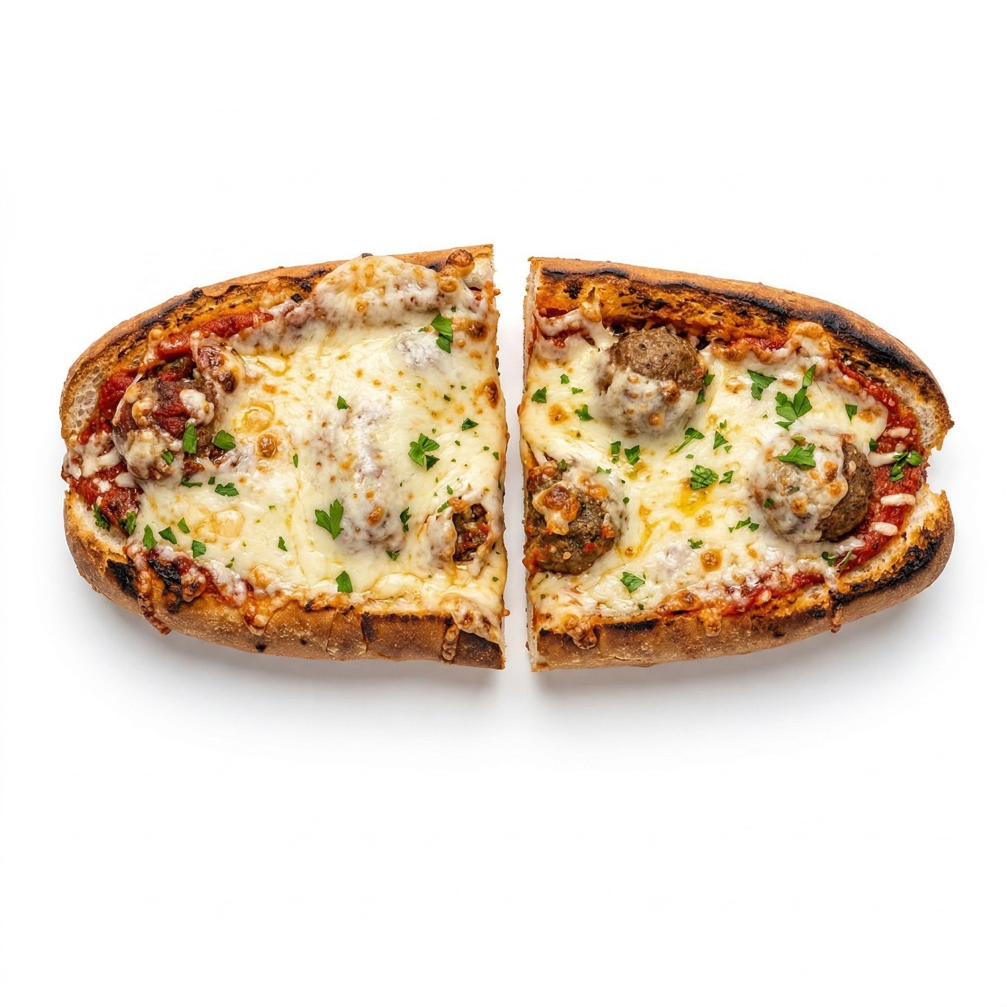 Meatball Parm Sandwich.