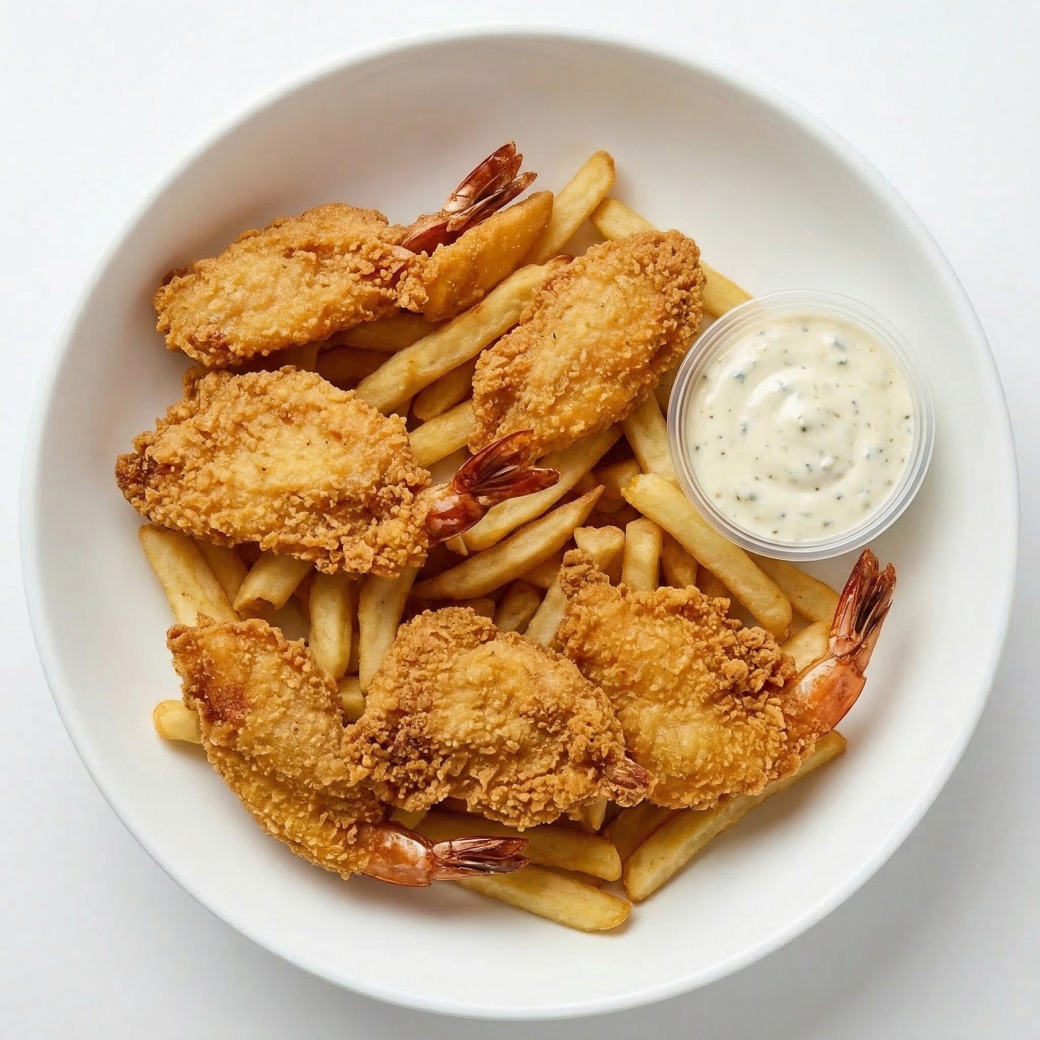 Shrimp Basket Platter.