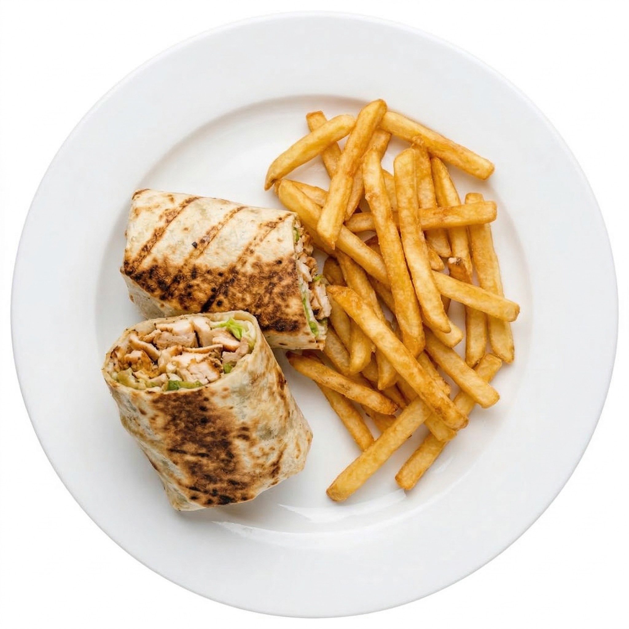 Grilled Chicken Wrap.