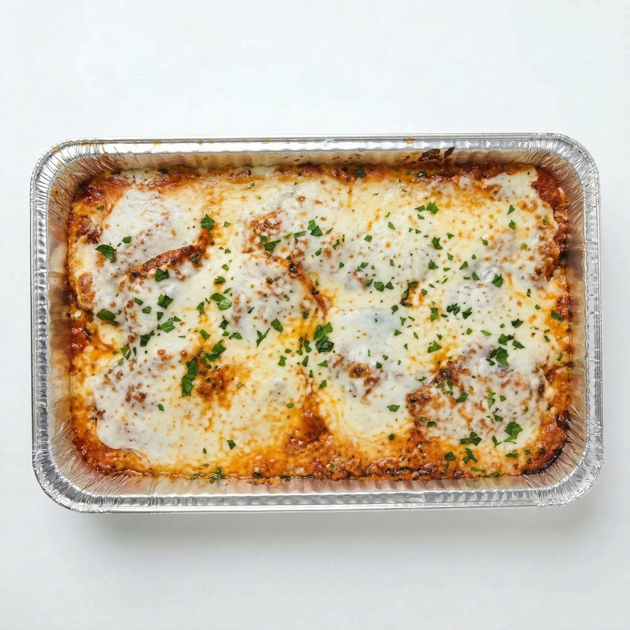 Eggplant Parmigiana Catering.