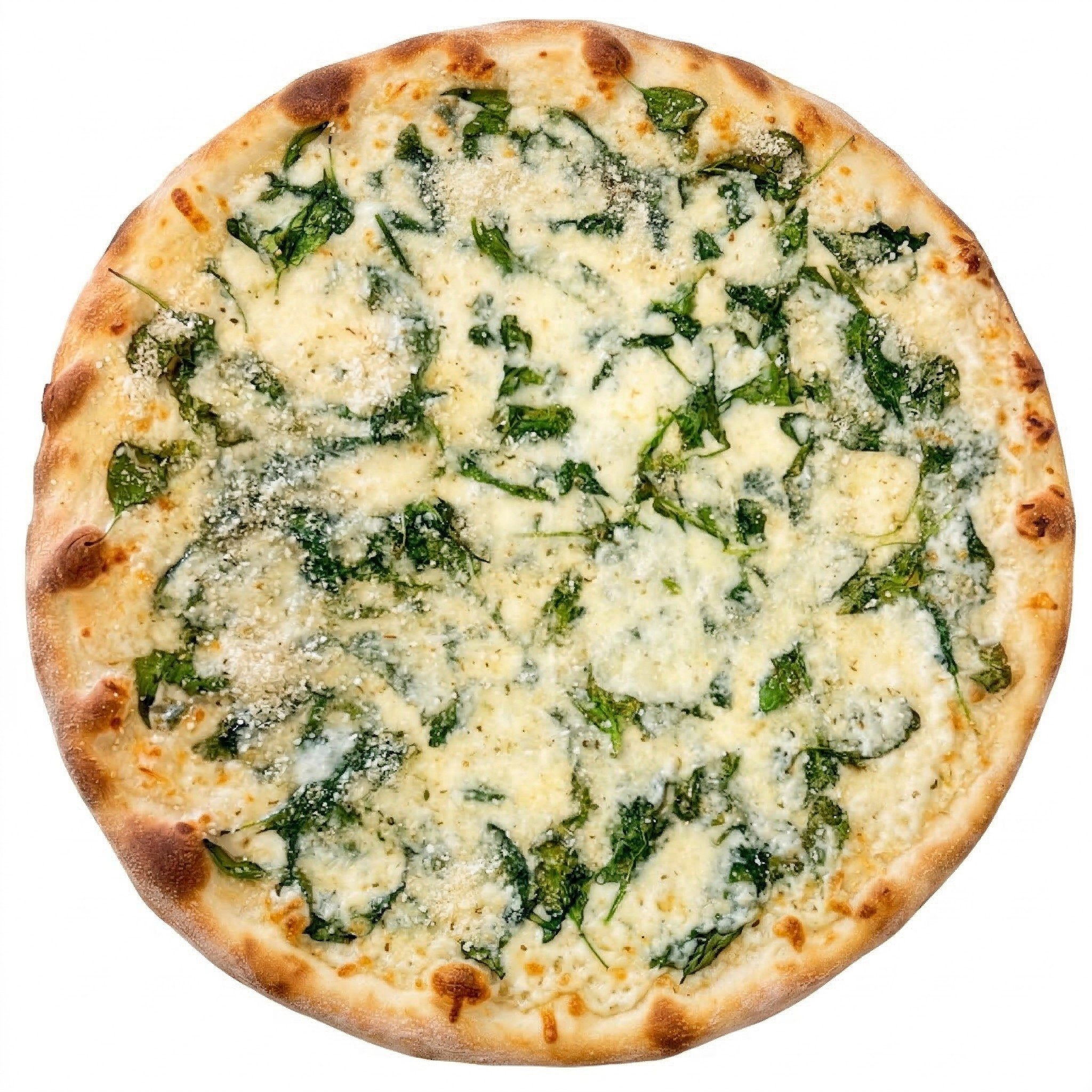 Spinach Pizza.
