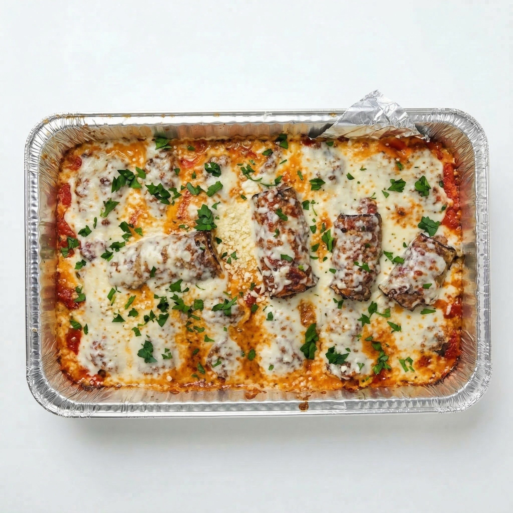 Eggplant Rollatini Catering.