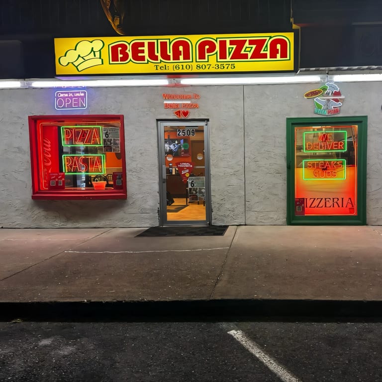 Welcome to Bella Pizza