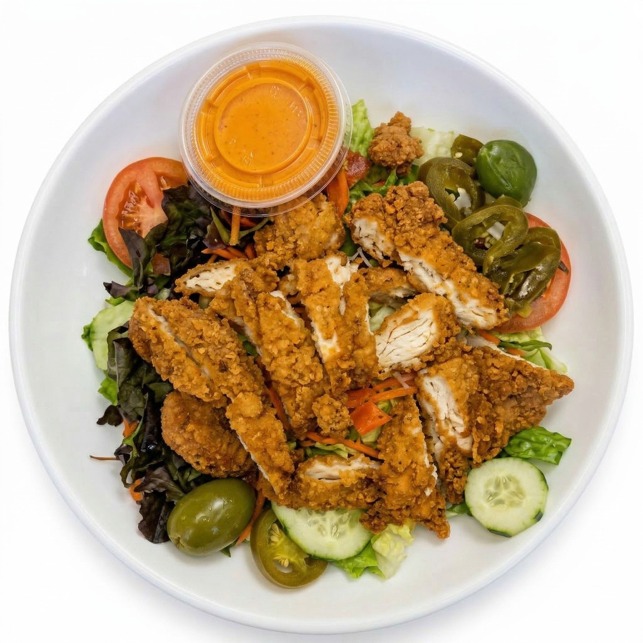 Crispy Chicken Salad.