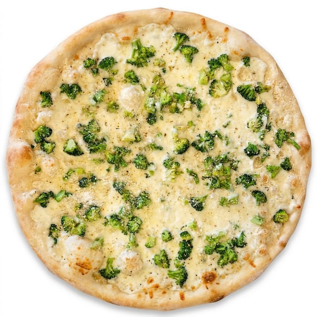 Broccoli Pizza.