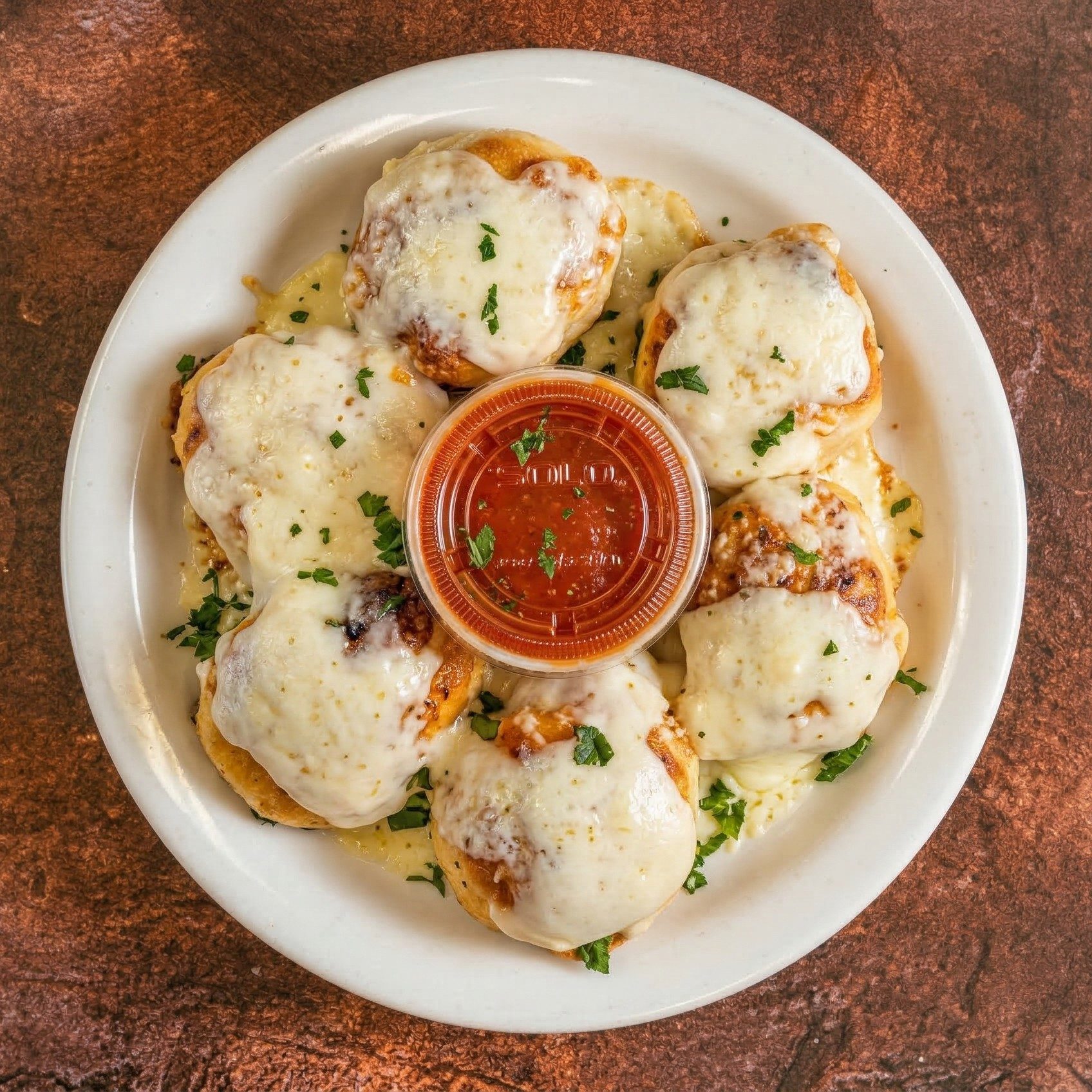 Garlic Knots with Cheese.