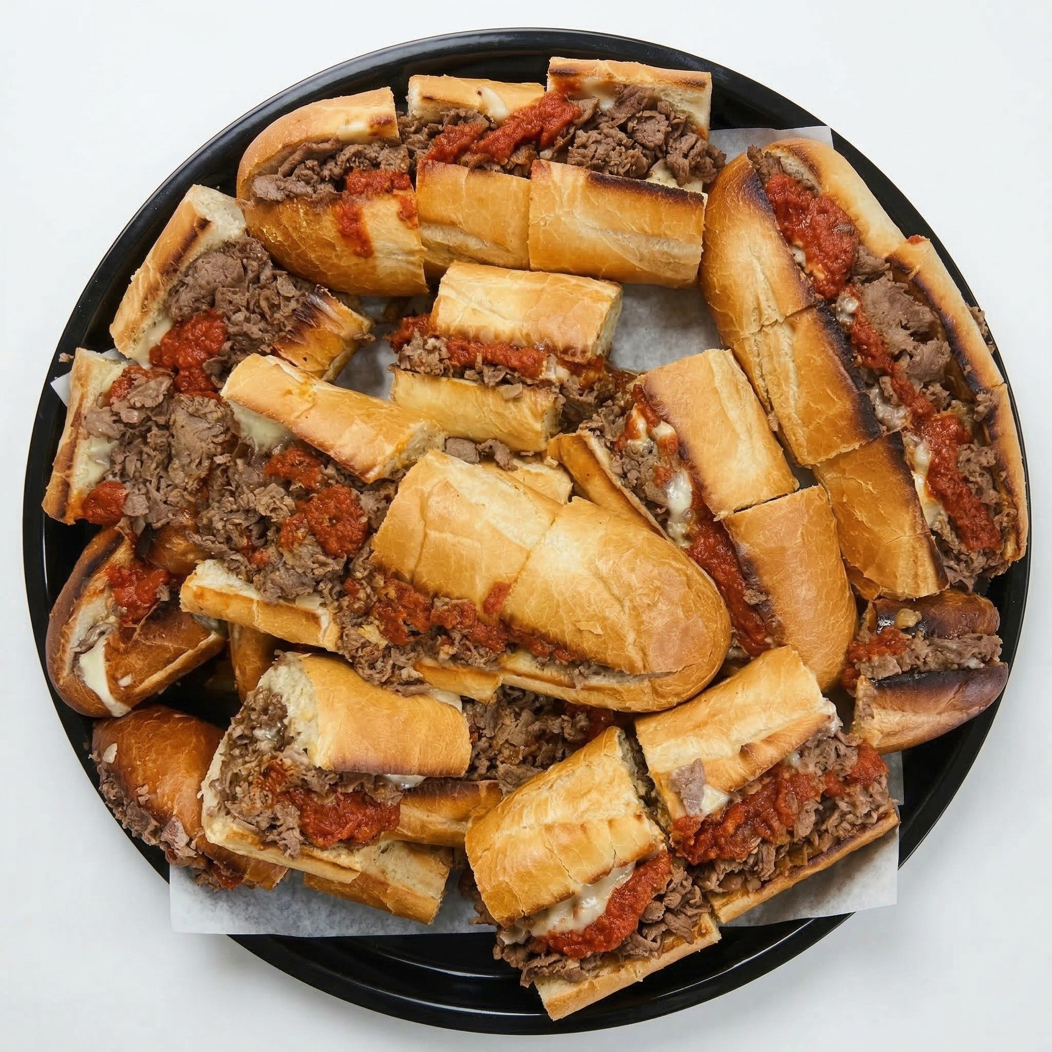 Cheesesteak Tray Catering.