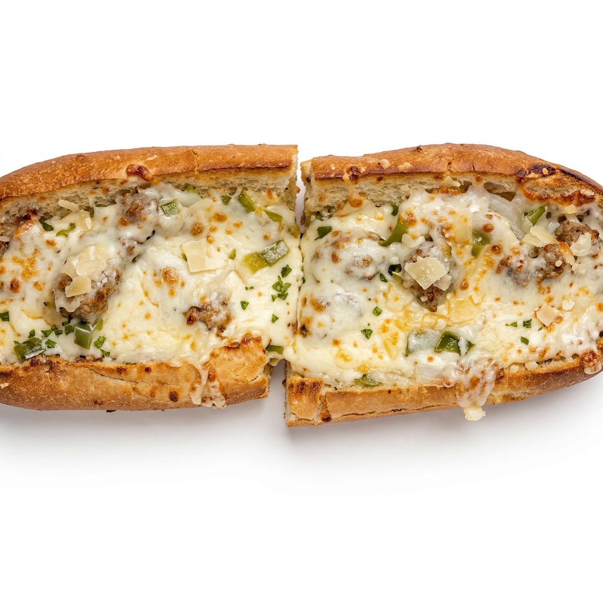 Sausage Parm Sandwich.