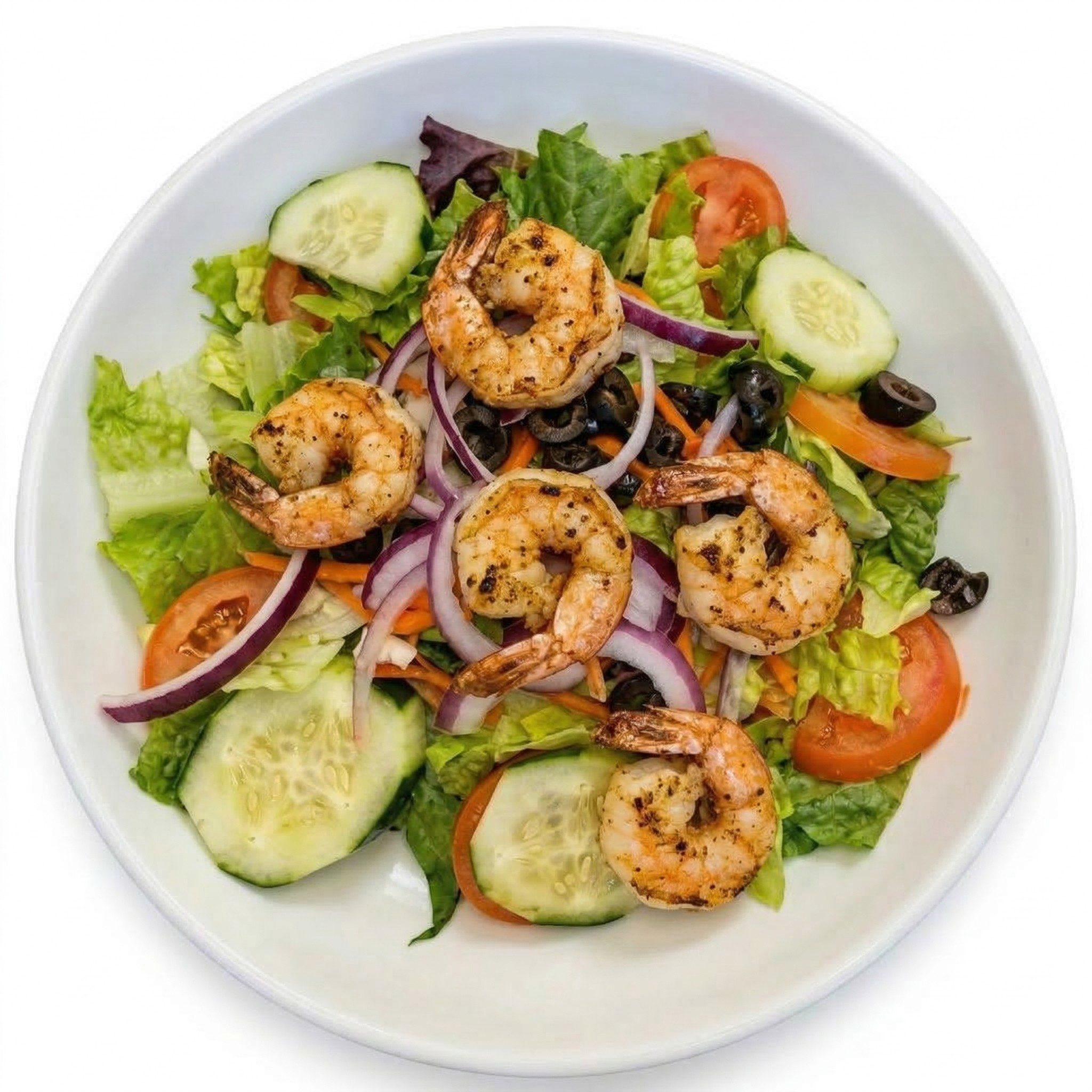 Shrimp Caesar Salad.
