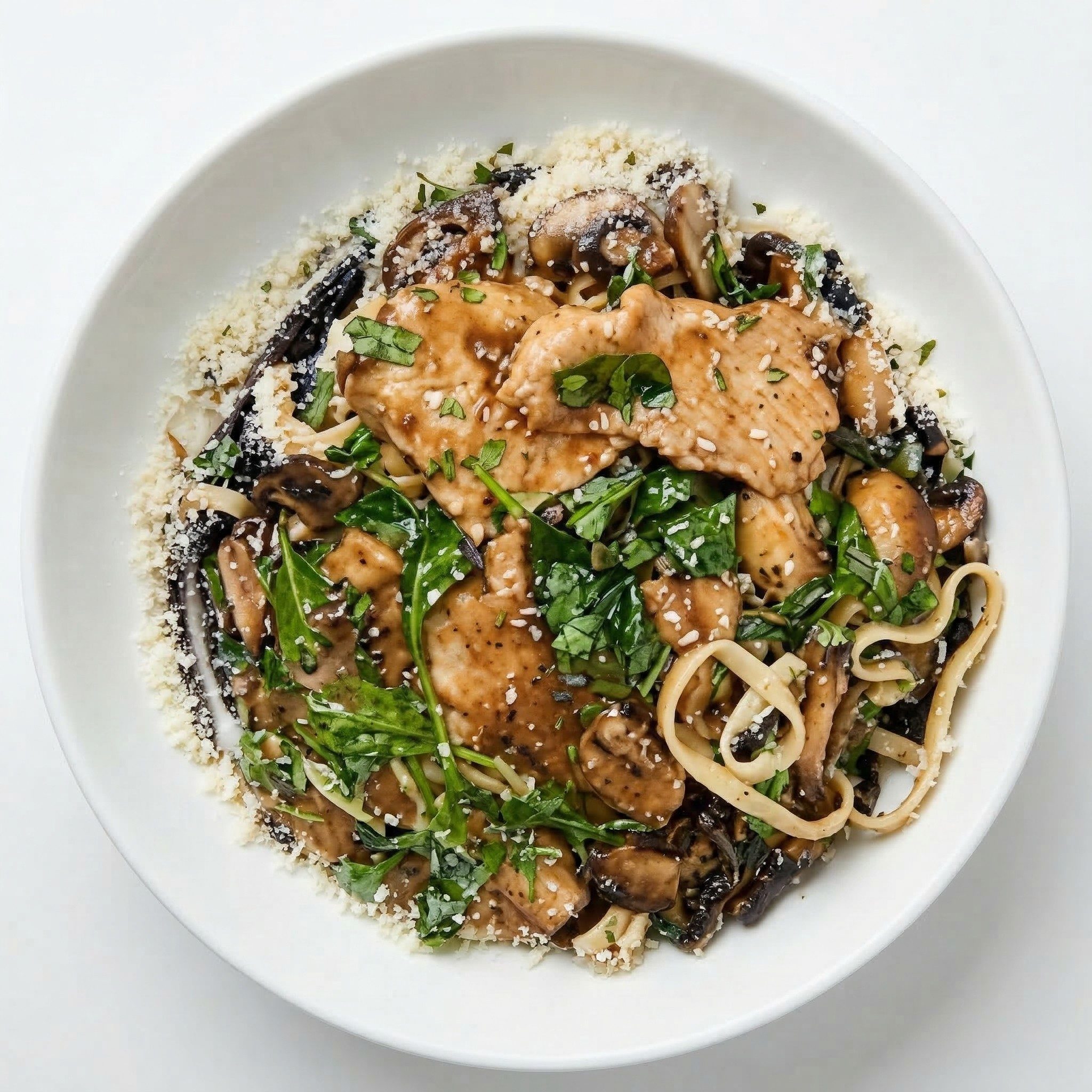 Chicken Marsala Dinner.