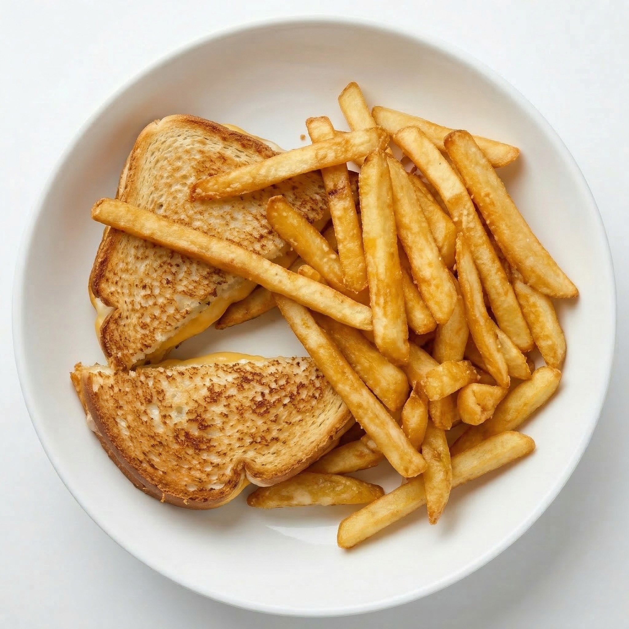 Kid's Grilled Cheese with Fries.