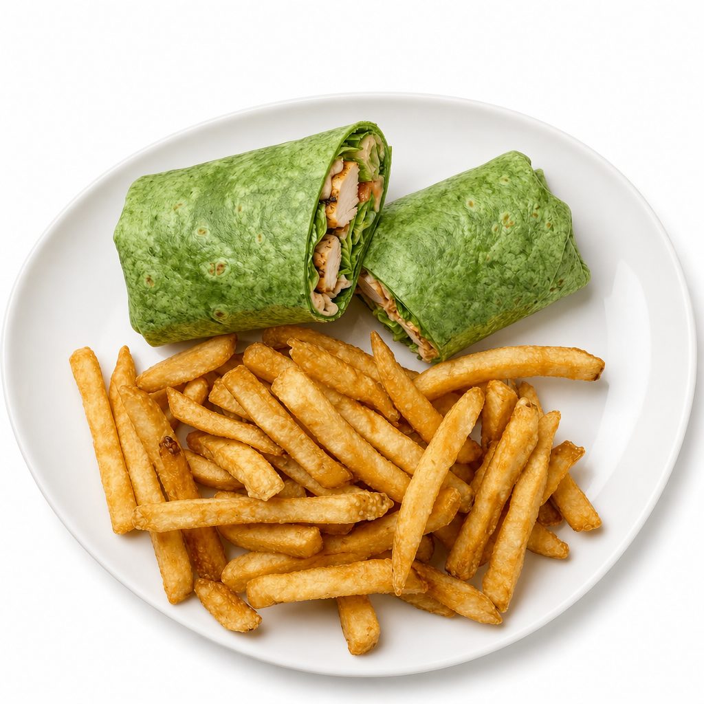 Cheesesteak Wrap.
