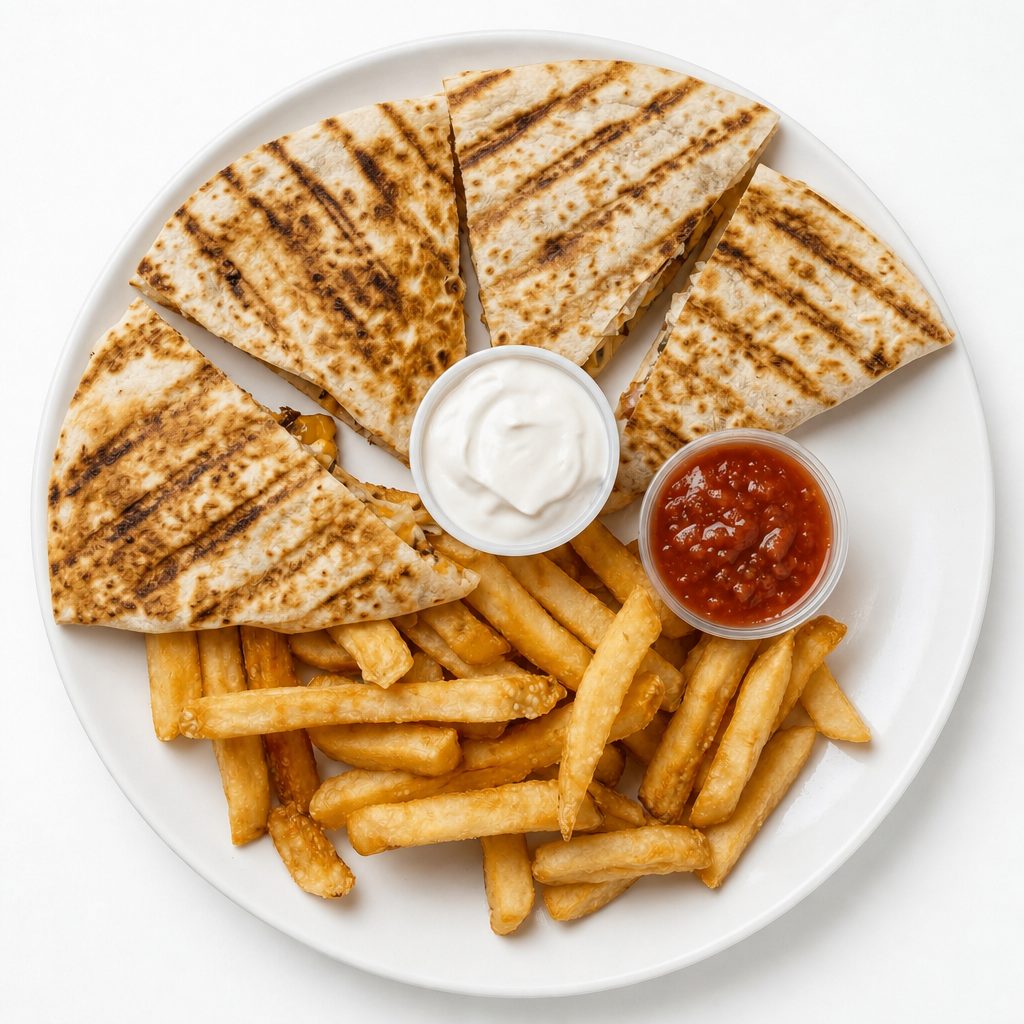 Chicken Quesadilla.