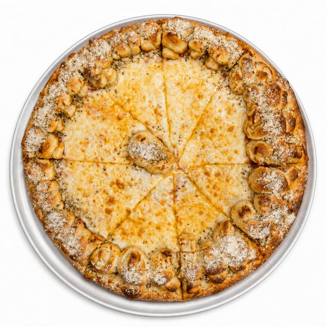 Garlic Knot Pizza.