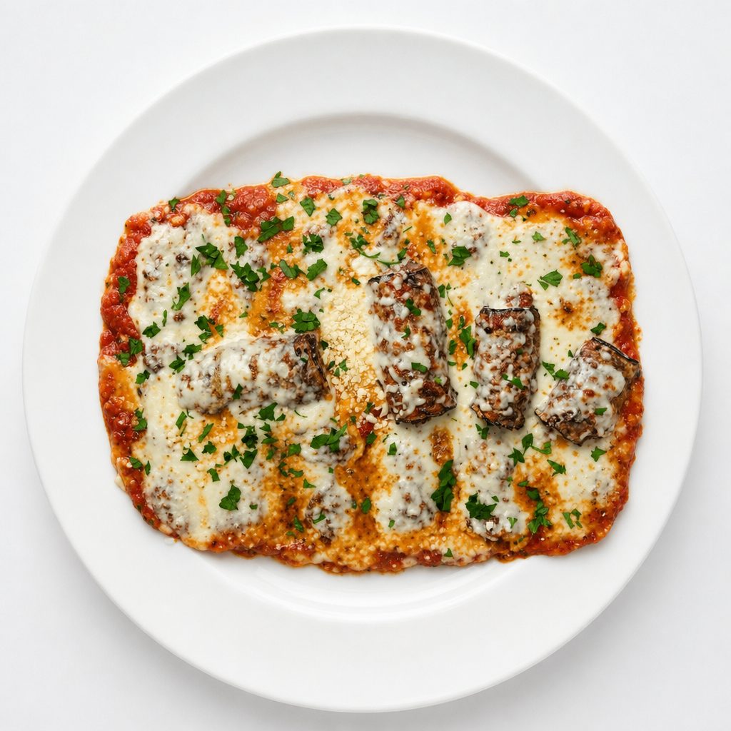 Eggplant Rollatini Catering.
