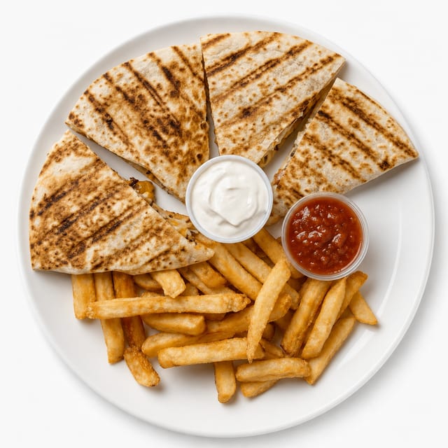 Buffalo Chicken Quesadilla.