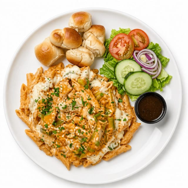 Rigatoni Vodka Sauce with Chicken.