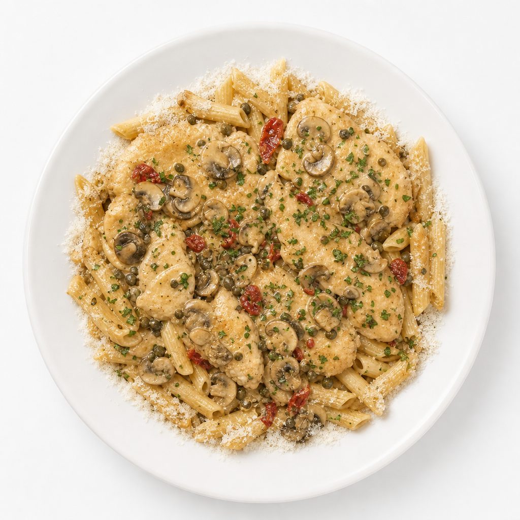Chicken Piccatta Catering.