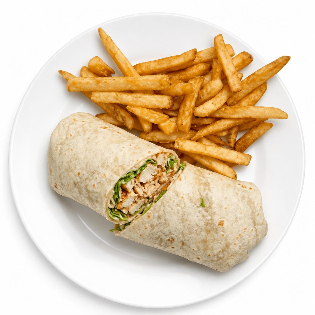 Chicken Caesar Wrap.