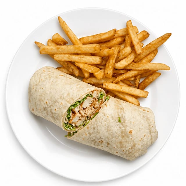 Chicken Caesar Wrap.