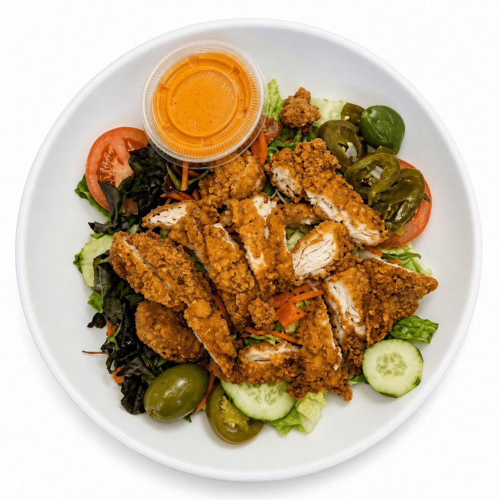 Crispy Chicken Salad.
