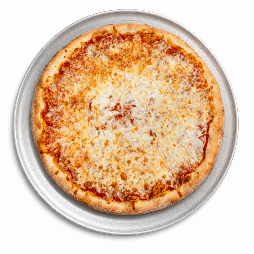 Five Large Cheese Pizzas.
