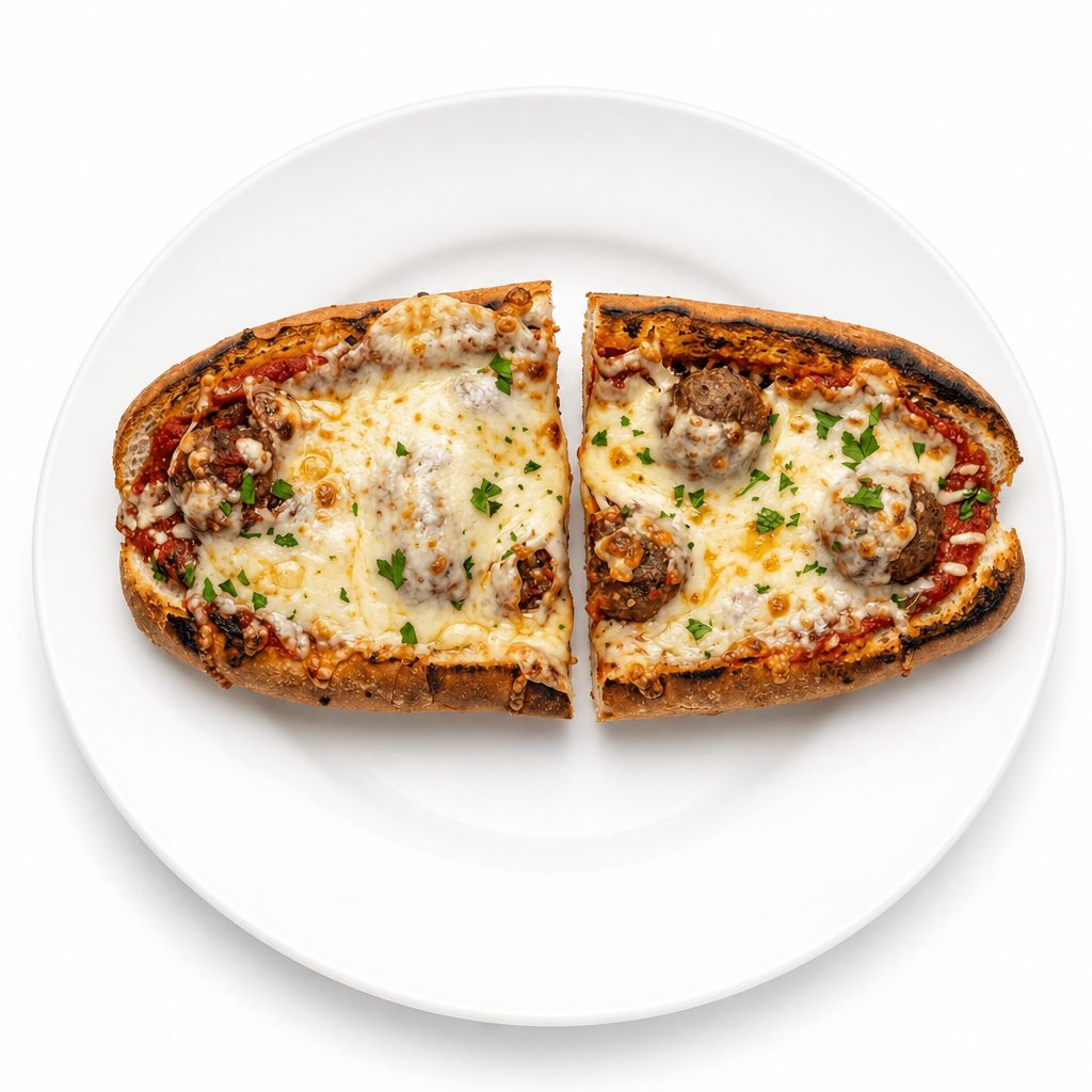 Meatball Parm Sandwich.