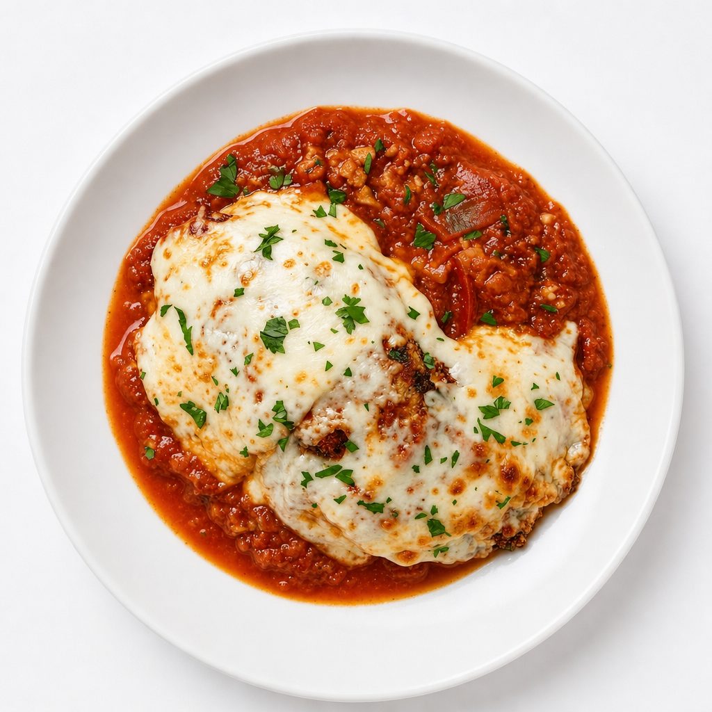 Chicken Parmigiana Dinner.