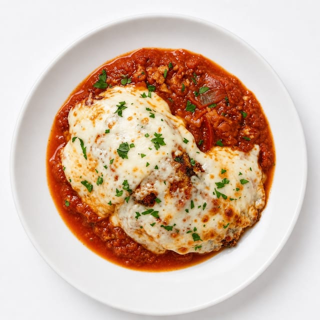 Chicken Parmigiana Dinner.