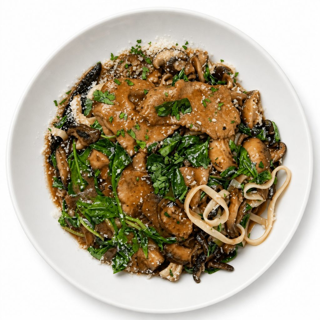 Veal Marsala Dinner.