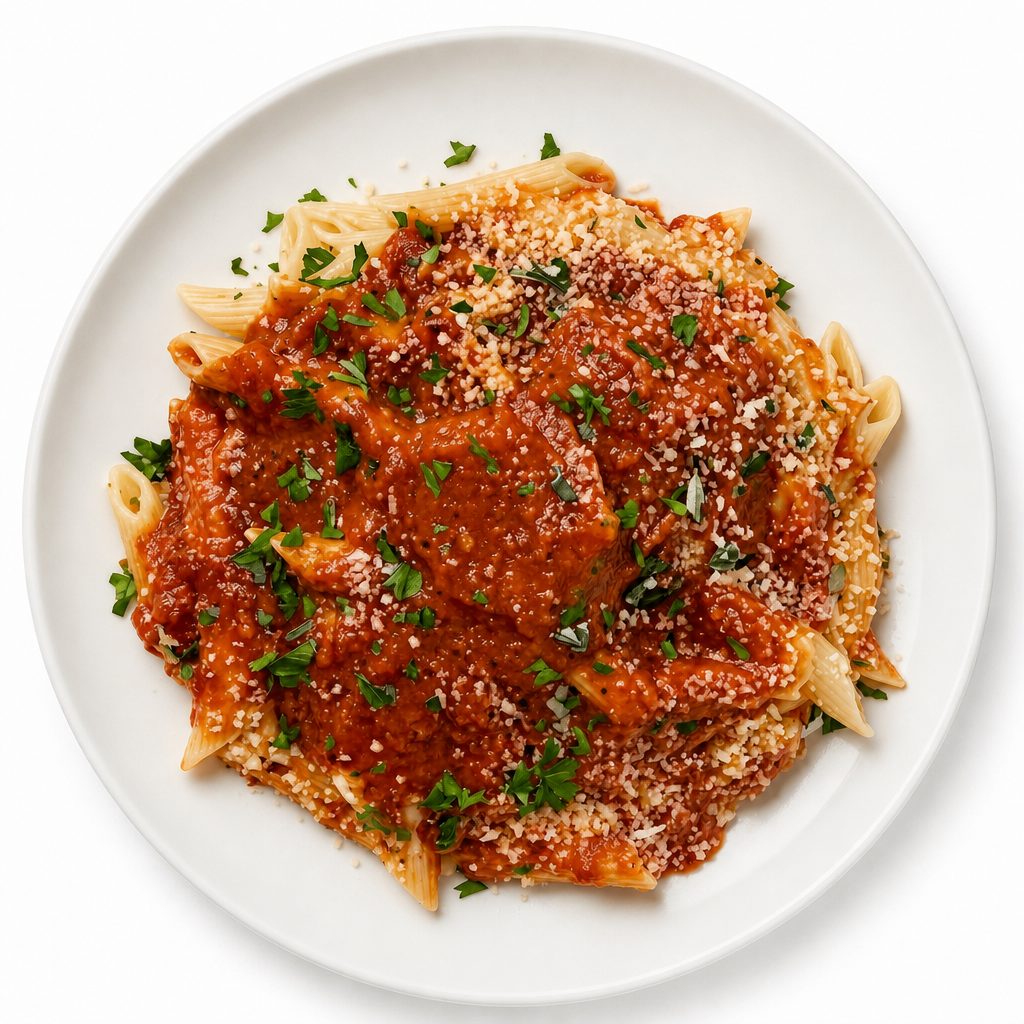 Pasta with Sauce.