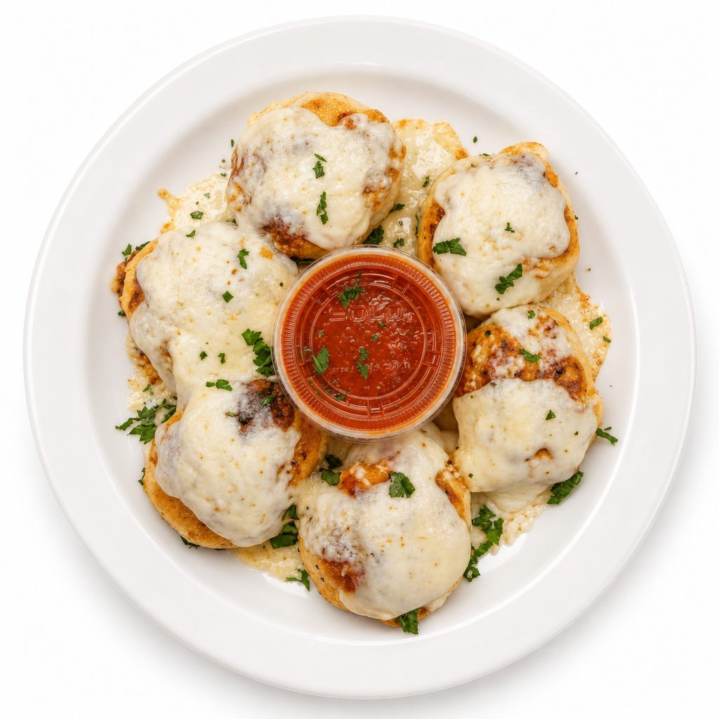 Garlic Knots with Cheese.