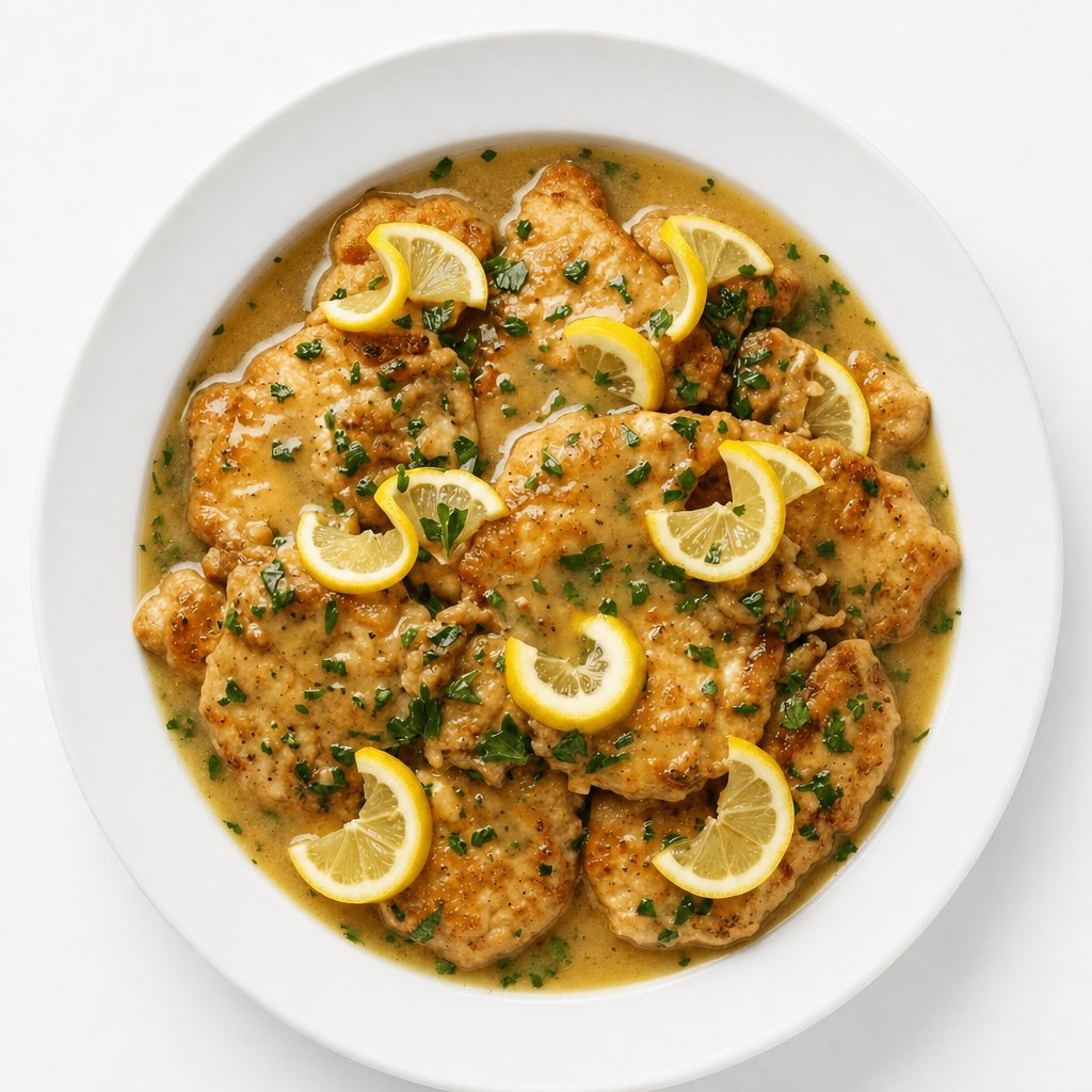 Chicken Francese Dinner.