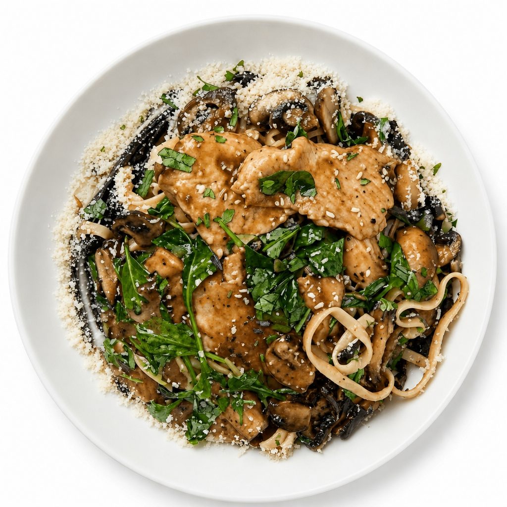 Chicken Marsala Dinner.