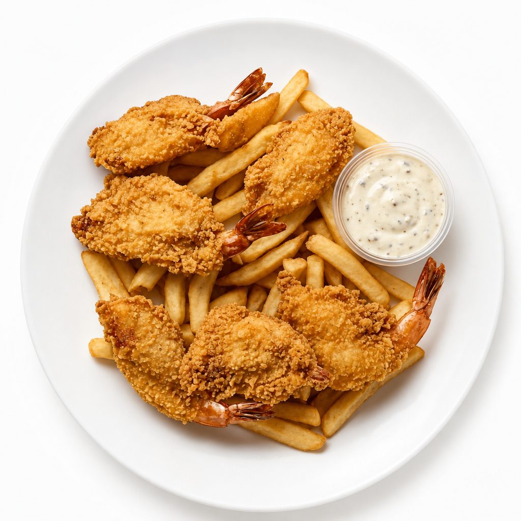 Shrimp Basket Platter.