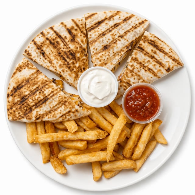 Cheese Quesadilla.