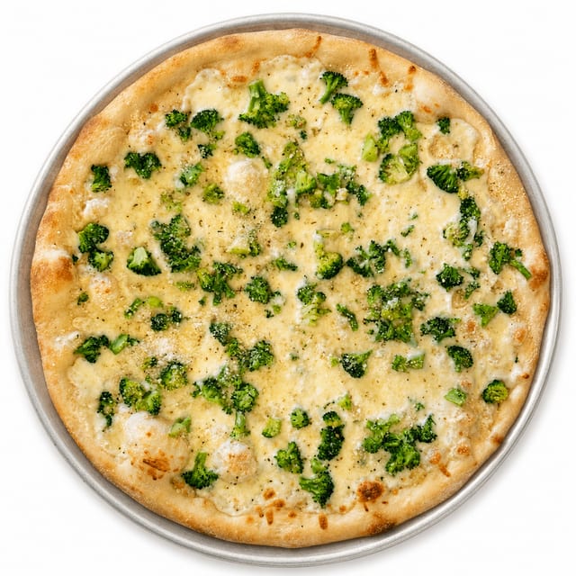 Broccoli Pizza.
