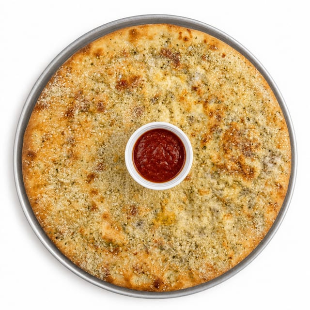 Stuffed Vegetarian Pizza.