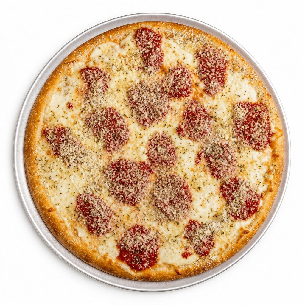 Chicago Style Plain Pizza.