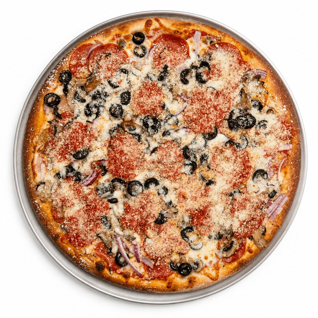 Chicago Style Works Pizza.