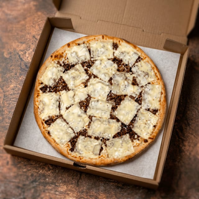 Bacon Cheeseburger Pizza.
