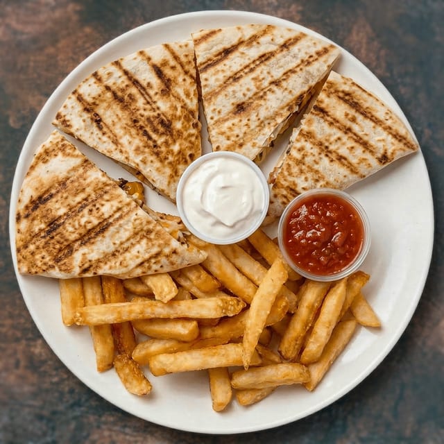 Cheesesteak Quesadilla.