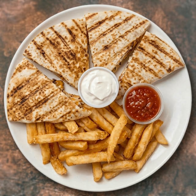 Chicken Fajita Quesadilla.