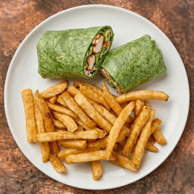 Cheesesteak Wrap.