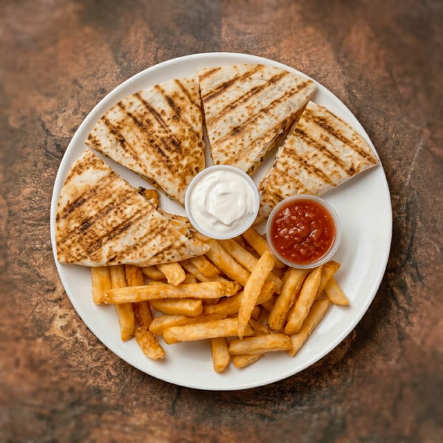 Chicken Quesadilla.