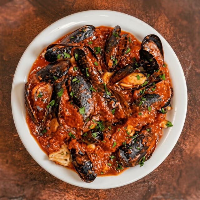 Mussels.