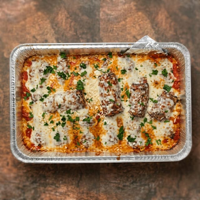 Eggplant Rollatini Catering.