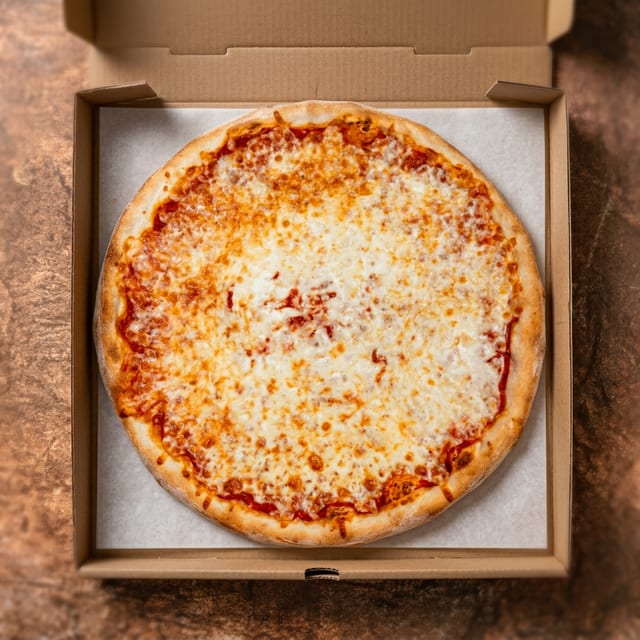 Three Large Cheese Pizzas Special.
